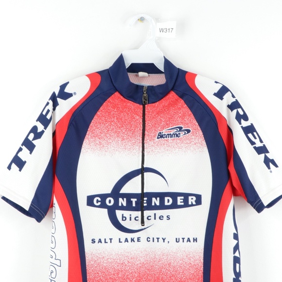Vintage 90s Biemme Trek Contender Cycling Jersey - Picture 2 of 11